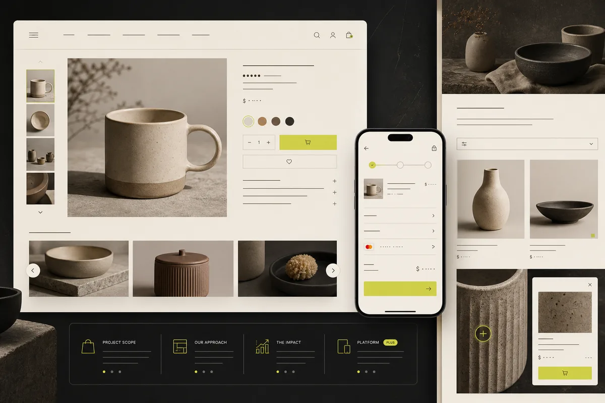 Common Ground digital product case study interface